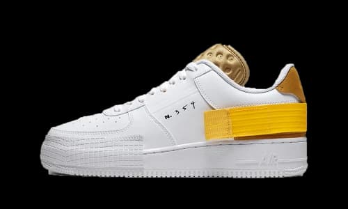 Nike Air Force 1 Type White Gold