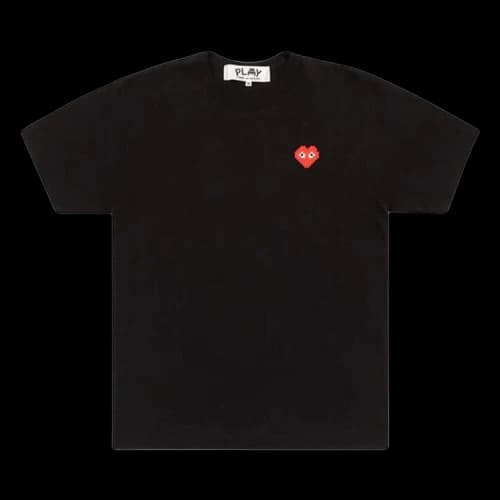 Comme des Garçons PLAY x Invader Heart Tee 'Black'