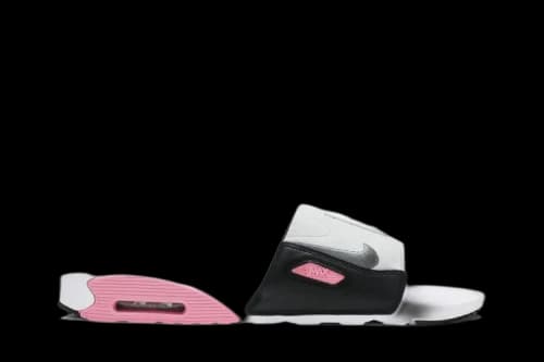 Nike Air Max 90 Slide White Rose Cool Grey