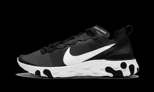Nike React Element 55 Black White