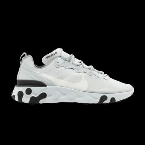 Nike React Element 55 Pure Platinum Thunder Grey