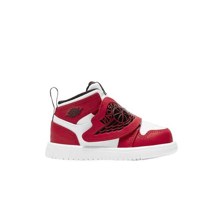 Sky Jordan 1 White Black University Red (TD)