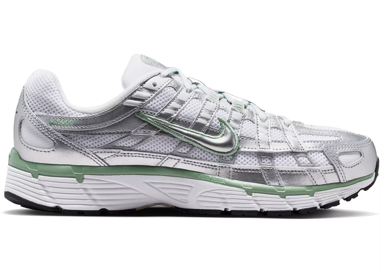Nike P-6000 Metallic Silver White Steam (Women's)