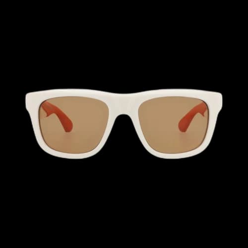Bottega Veneta Square-Frame Injection Sunglasses Ivory Ivory Brown (BV1233S-30014283-004)