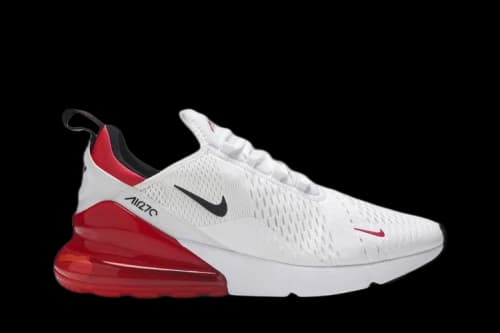 Nike Air Max 270 White Black University Red