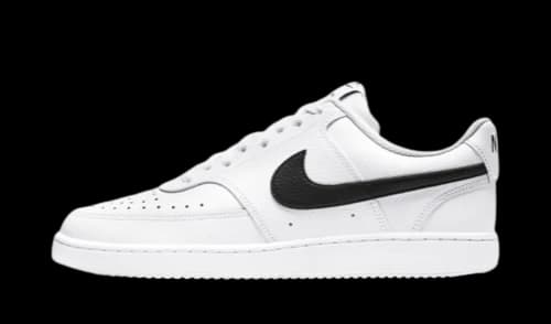 Nike Court Vision Low White Black