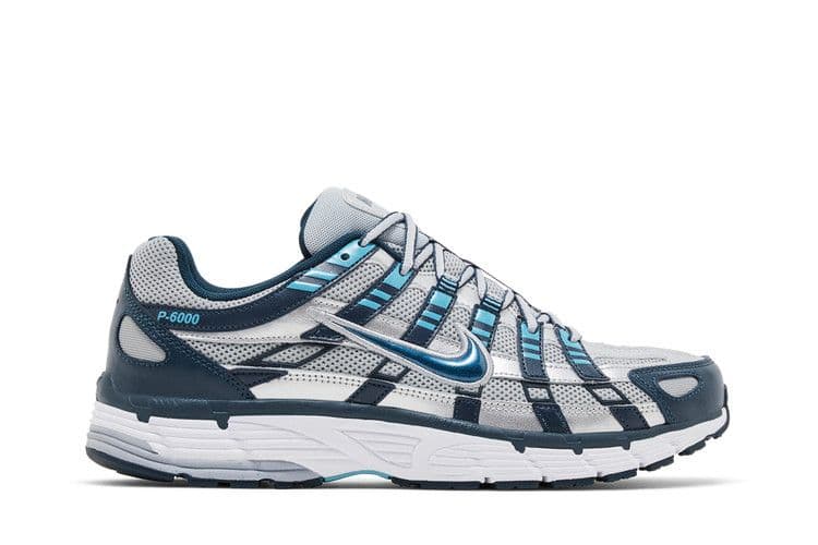 Nike P-6000 Armory Navy Flat Silver