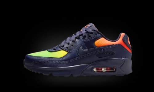 Nike Air Max 90 LTR Lemon Venom Blackened Blue (GS)