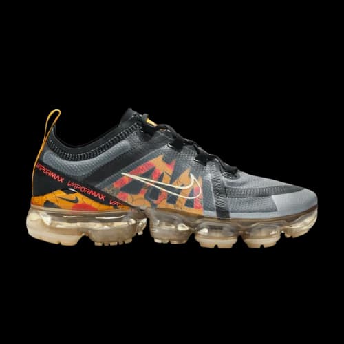Nike Air VaporMax 2019 Floral Black University Gold (Women's)