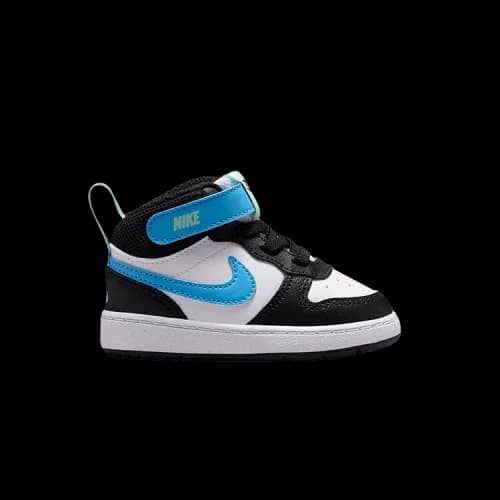 Nike Court Borough Mid 2 TD 'White Black Arctic Green'