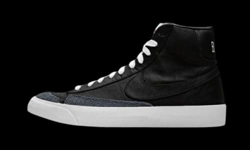 Nike Blazer Mid 77 Vintage Black Canvas