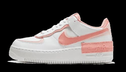 Nike Air Force 1 Low Shadow White Coral Pink (Women's)