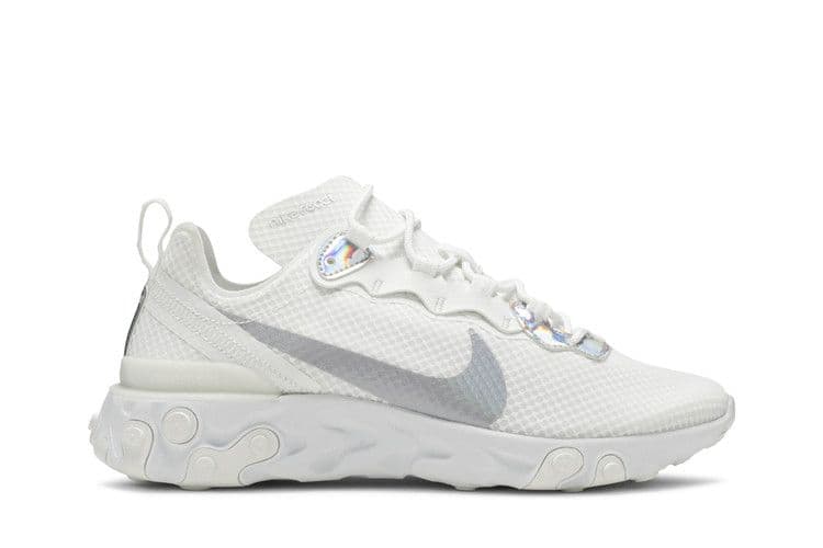 Nike React Element 55 White Iridescent (Women's)