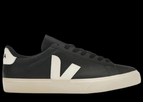 Veja Campo Low Chromefree Black White