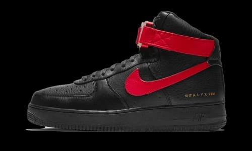 Nike Air Force 1 High 1017 ALYX 9SM Black Red