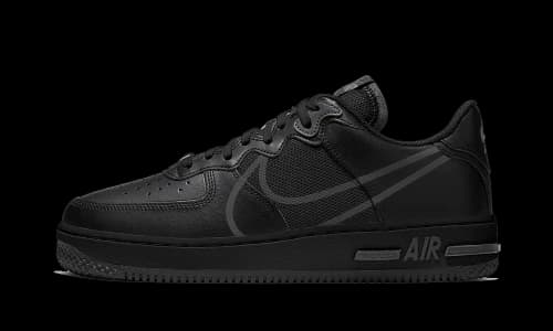 Nike Air Force 1 React Black Anthracite