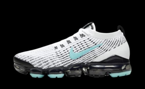 Nike Air VaporMax Flyknit 3 White Black Aurora (Women's)