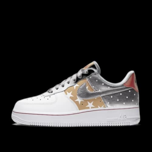 Nike Air Force 1 Low Metallic Gold Stars (Women's)