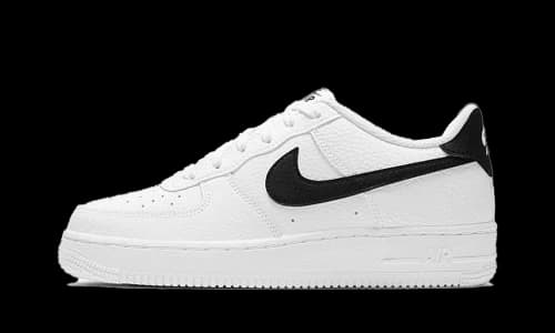 Nike Air Force 1 Low White Black (GS)