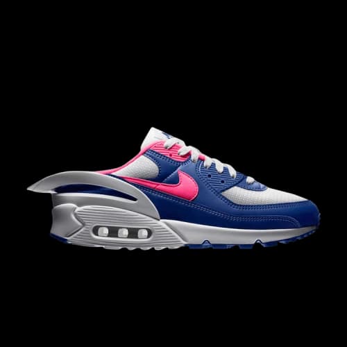 Nike Air Max 90 Flyease Deep Royal Blue Hyper Pink (GS)