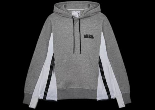 Nike x Sacai Hoodie Dark Grey Heather