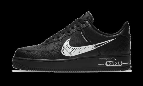 Nike Air Force 1 Low Sketch Black