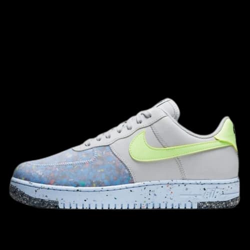 Nike Air Force 1 Crater Pure Platinum Barely Volt