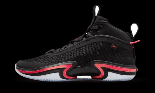 Jordan 36 Infrared 23 (Clear Sole)