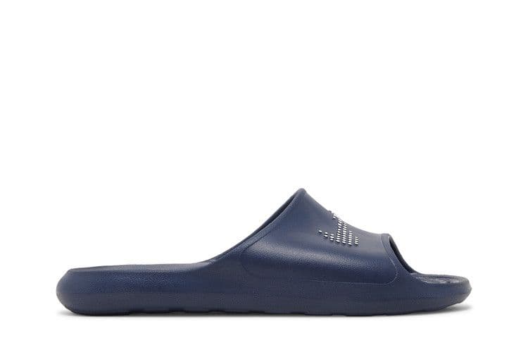 Nike Victori One Shower Slide Polka Dot Swoosh Midnight Navy