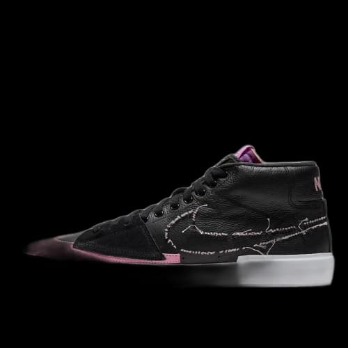 Nike SB Zoom Blazer Mid Edge Black Pink Rise