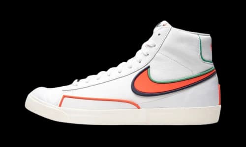 Nike Blazer Mid Infinite White Bright Crimson