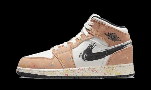Jordan 1 Mid SE Brushstroke (GS)