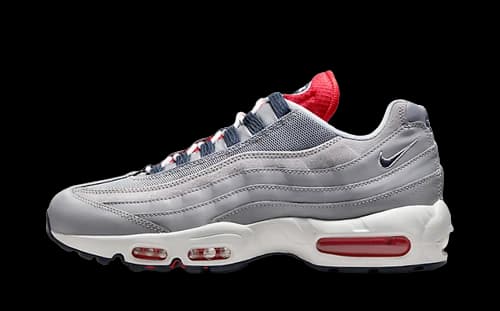 Nike Air Max 95 Grey Navy Crimson