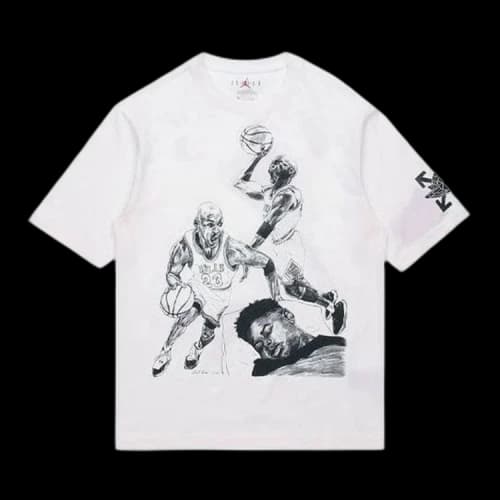 OFF-WHITE x Jordan MJ T-Shirt (Asia Sizing) White