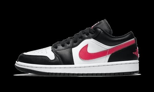 Jordan 1 Low Black Siren Red (Women's)