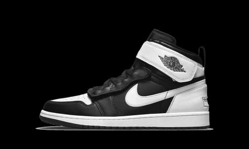 Jordan 1 High FlyEase Black White (GS)