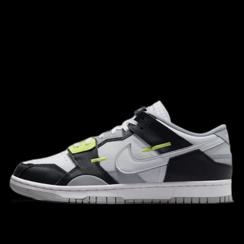 Nike Dunk Low Scrap Wolf Grey Light Lemon Twist