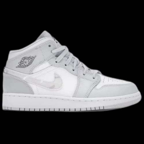 Jordan 1 Mid Grey Camo (GS)