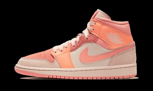Jordan 1 Mid Apricot Orange (Women's)