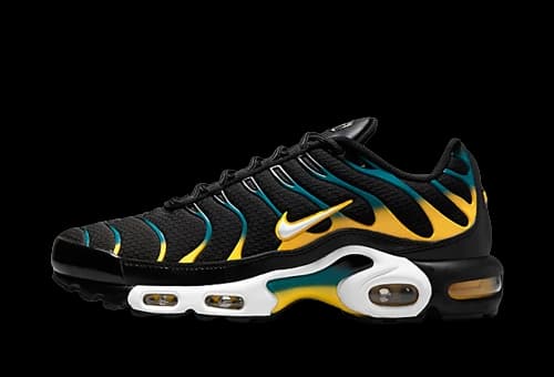Nike Air Max Plus Black Teal Yellow