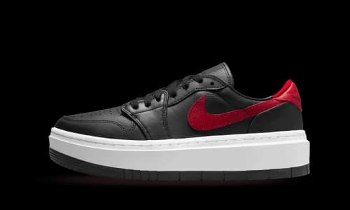 Jordan 1 Elevate Low Black Gym Red White (Women's)