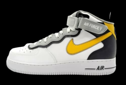 Nike Air Force 1 Mid Athletic Club White Dark Sulfur