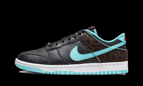 Nike Dunk Low SE Barber Shop Black