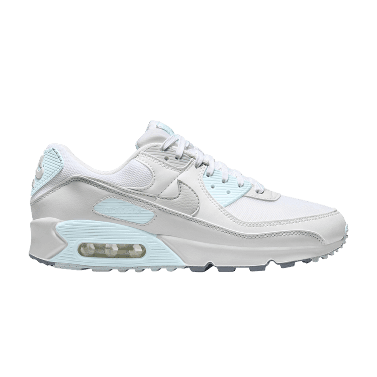 Nike Air Max 90 White Glacier Blue (Women's)