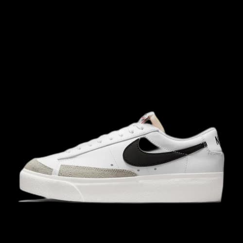 Nike Blazer Low Platform White Black (Women's)