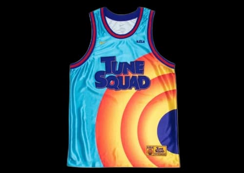 Nike LeBron x Space Jam Tune Squad Jersey Light Blue Fury