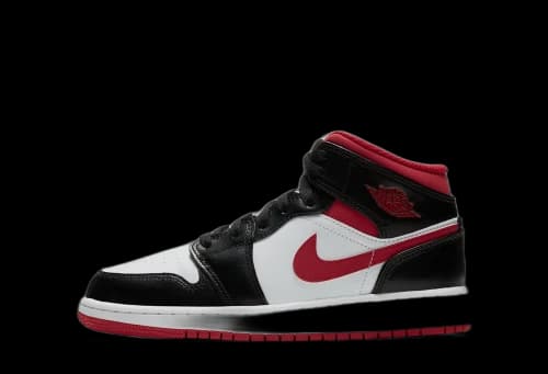 Jordan 1 Mid Gym Red Black White (GS)