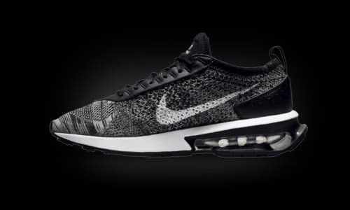 Nike Air Max Flyknit Racer Black White