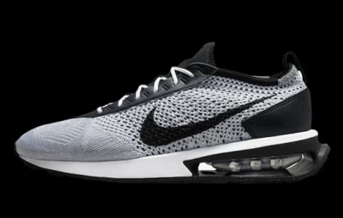 Nike Air Max Flyknit Racer Pure Platinum Black