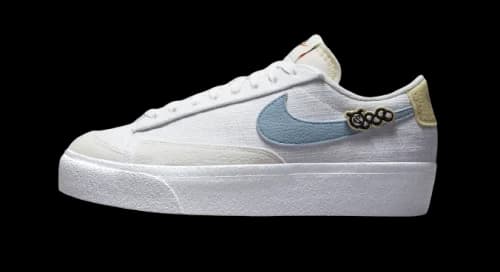 Nike Blazer Low Platform Next Nature Boarder Blue (Women's)